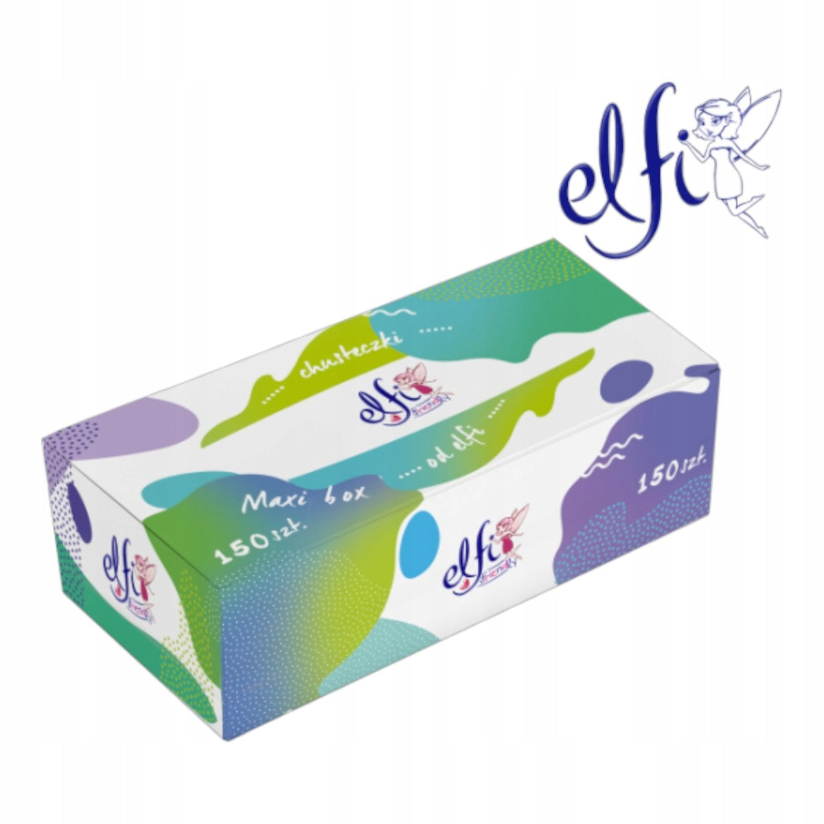 Chusteczki higieniczne Elfi Friendly 2w 150szt Maxi Box