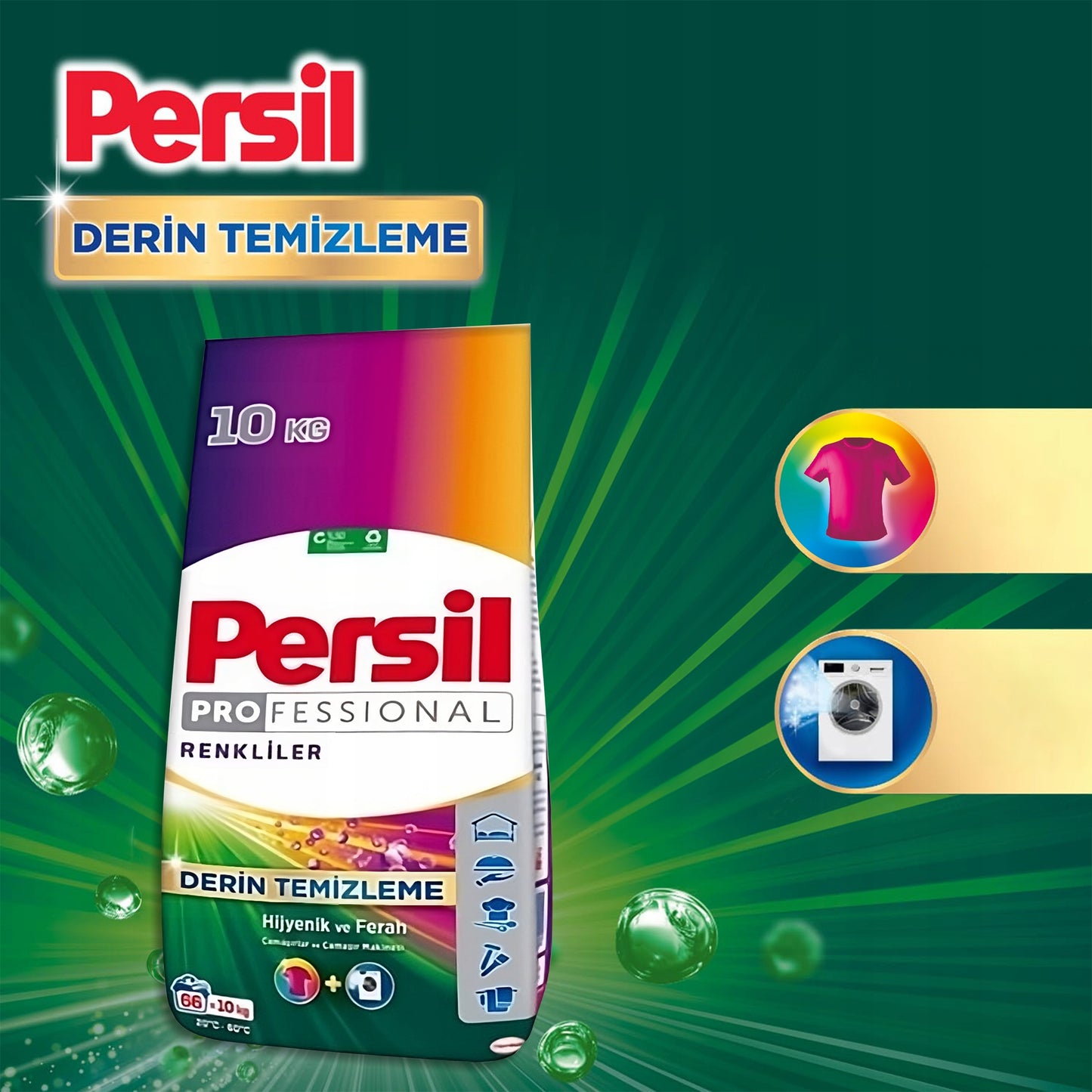 Persil Proszek do Prania Kolorów 10 kg – Doskonała czystość i dbałość o kolory