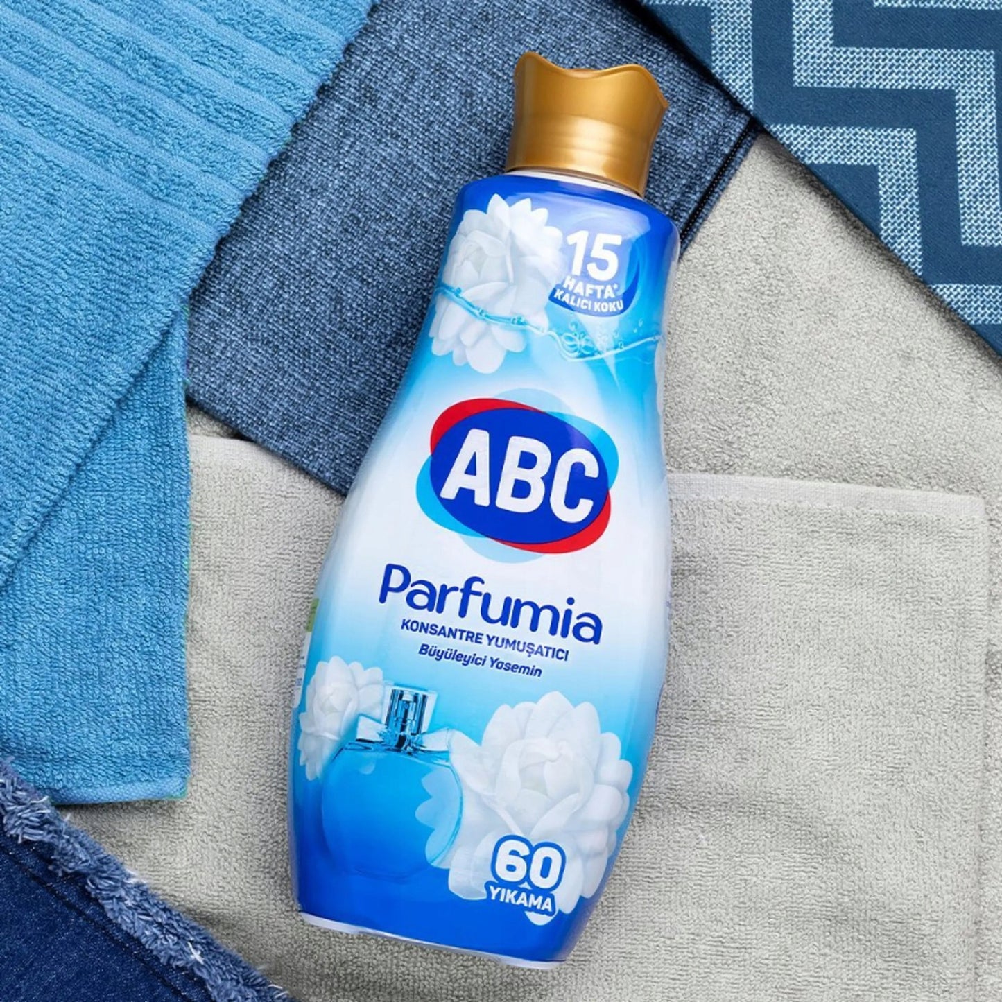 Płyn do Płukania Tkanin ABC - Parfumia Jaśmin1,44L 60 prań