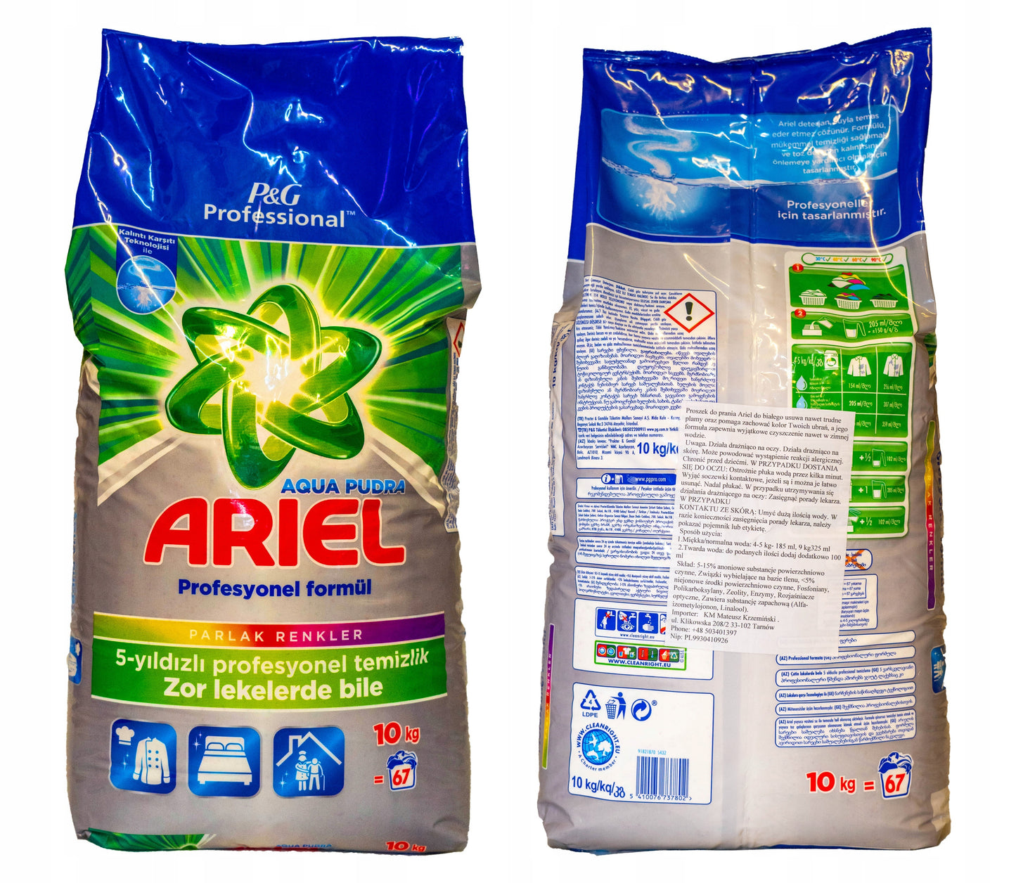 Proszek do prania Ariel do koloru 10 kg