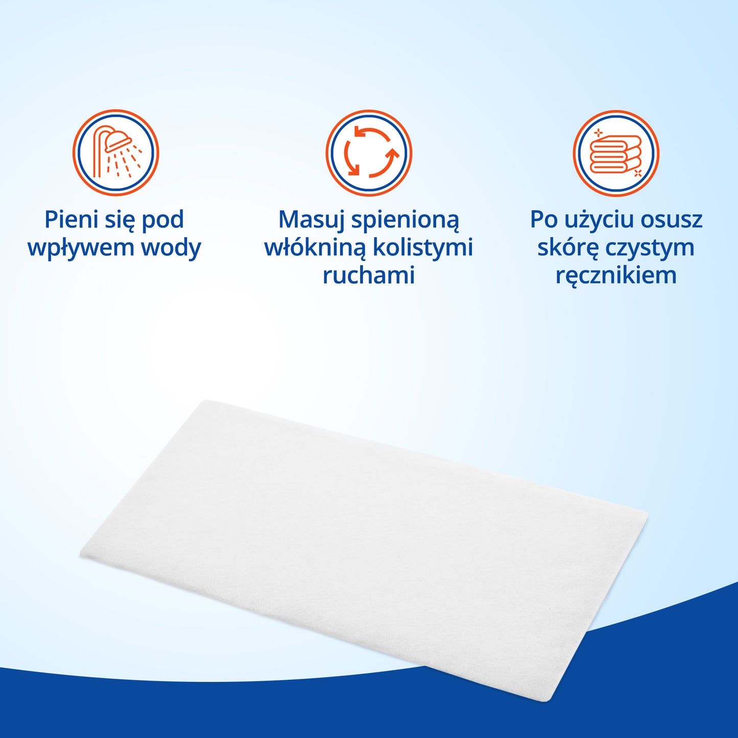 EasyFlow Gąbki myjki 4x20 szt.  z mydłem do mycia ciała dla seniorów i chorych