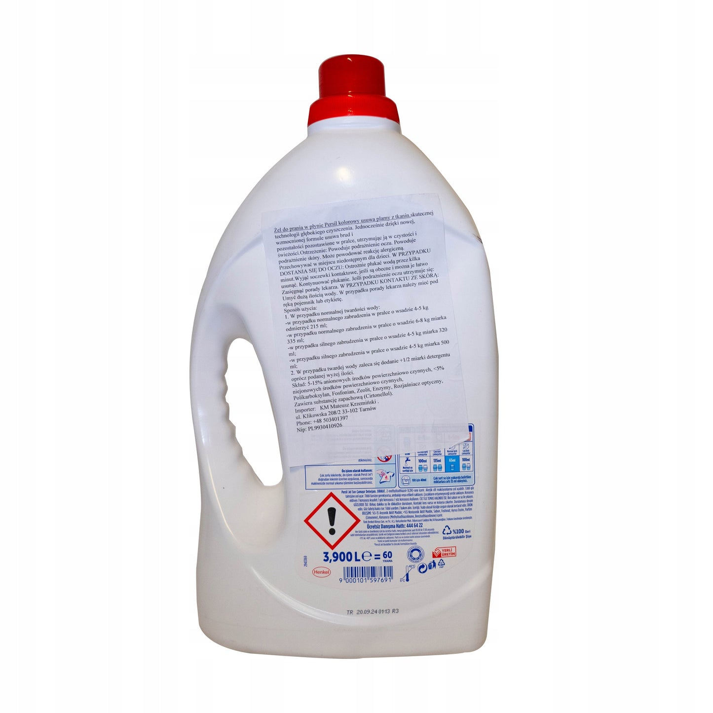 Persil Żel do Prania Kolorów Deep Clean Color 3,9 l