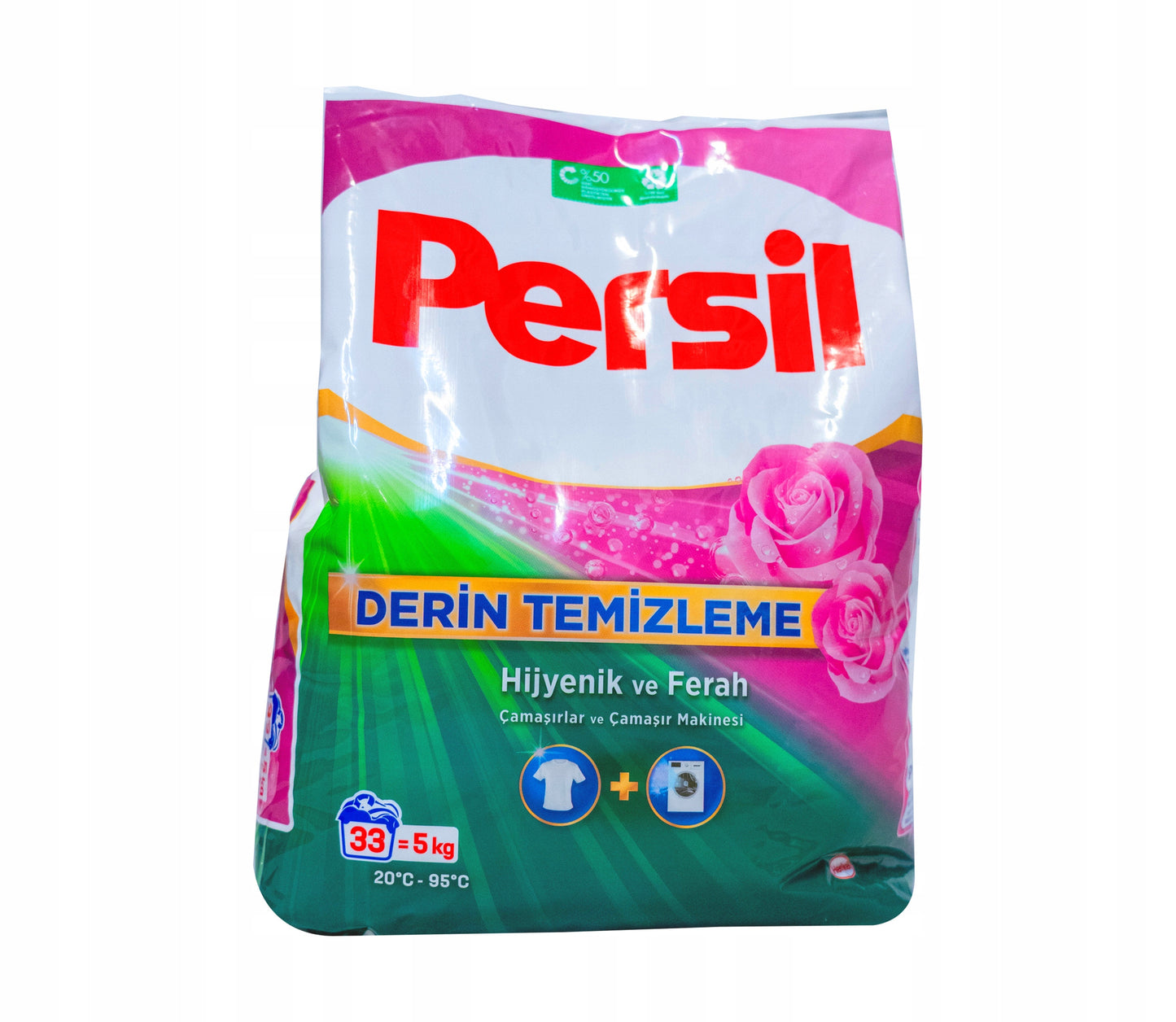 Proszek do Prania Białego Persil Deep Clean Zapachowy Różany 5 kg