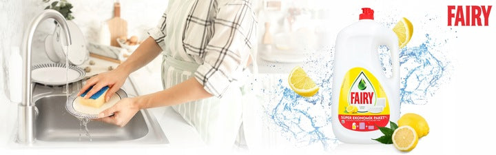 Płyn do mycia naczyń Fairy cytryna zestaw 2 x 2600ml