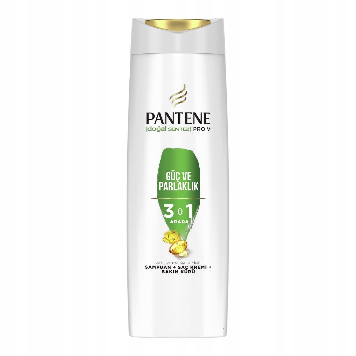 Szampon Odżywka Pantene Pro-V 3w1 Moc i Blask włosy słabe matowe 350ml