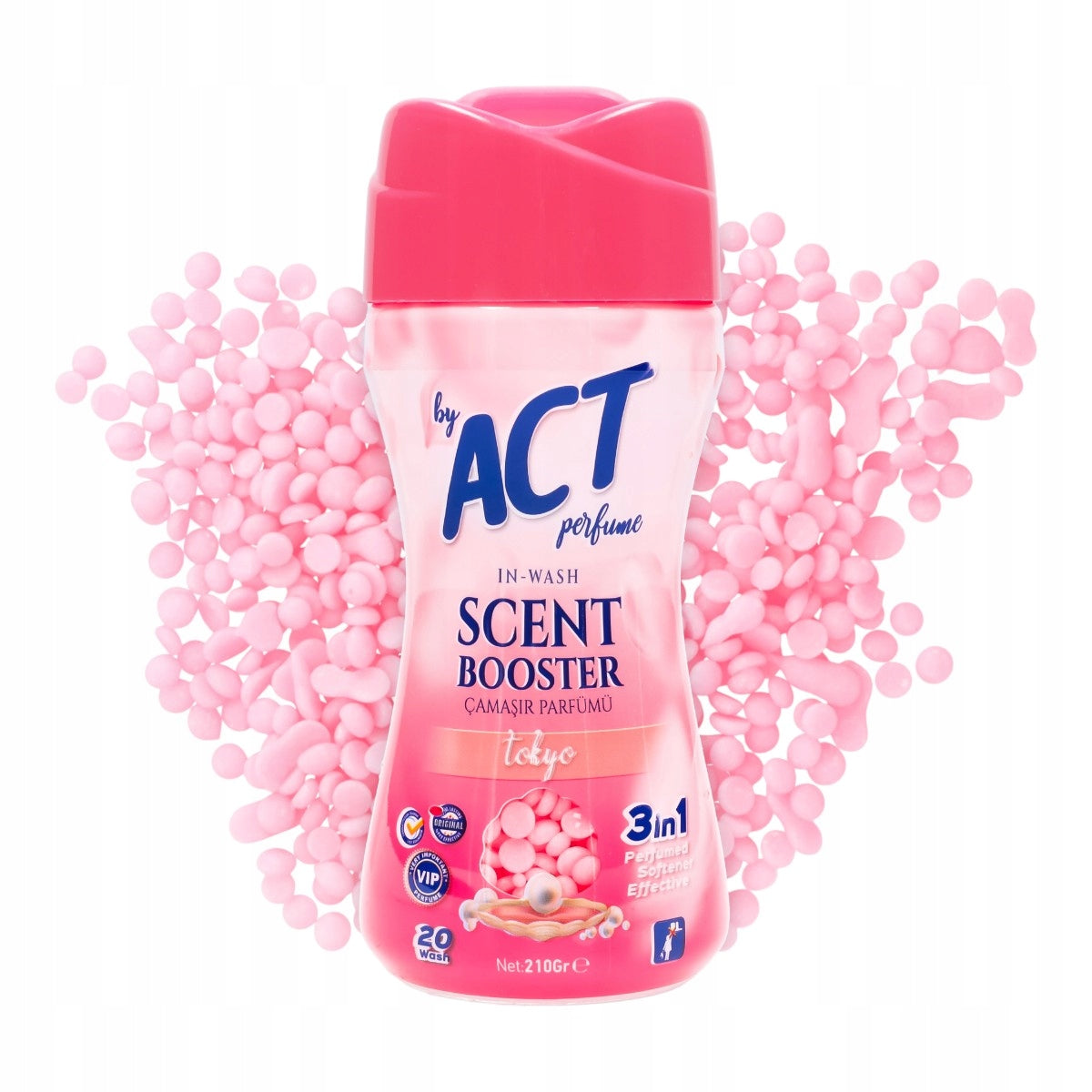 Granulki zapachowe perełki do prania booster ACT Perfume 3w1 Tokyo 210 g
