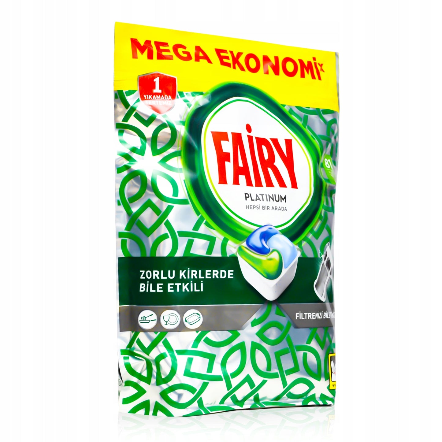 Kapsułki do zmywarki Fairy Platinum 81 szt