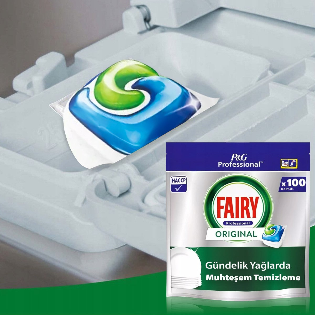 Kapsułki do zmywarki Fairy Professional Original 100 szt