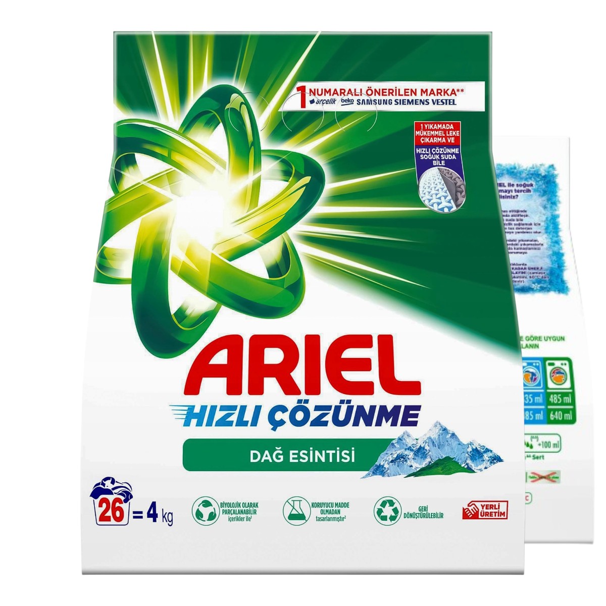 Proszek do prania Ariel do białego 4 kg