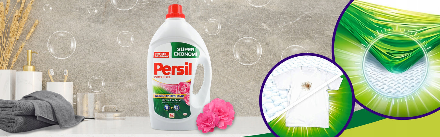 Żel do prania białego Persil Deep Clean 3,9 l różany