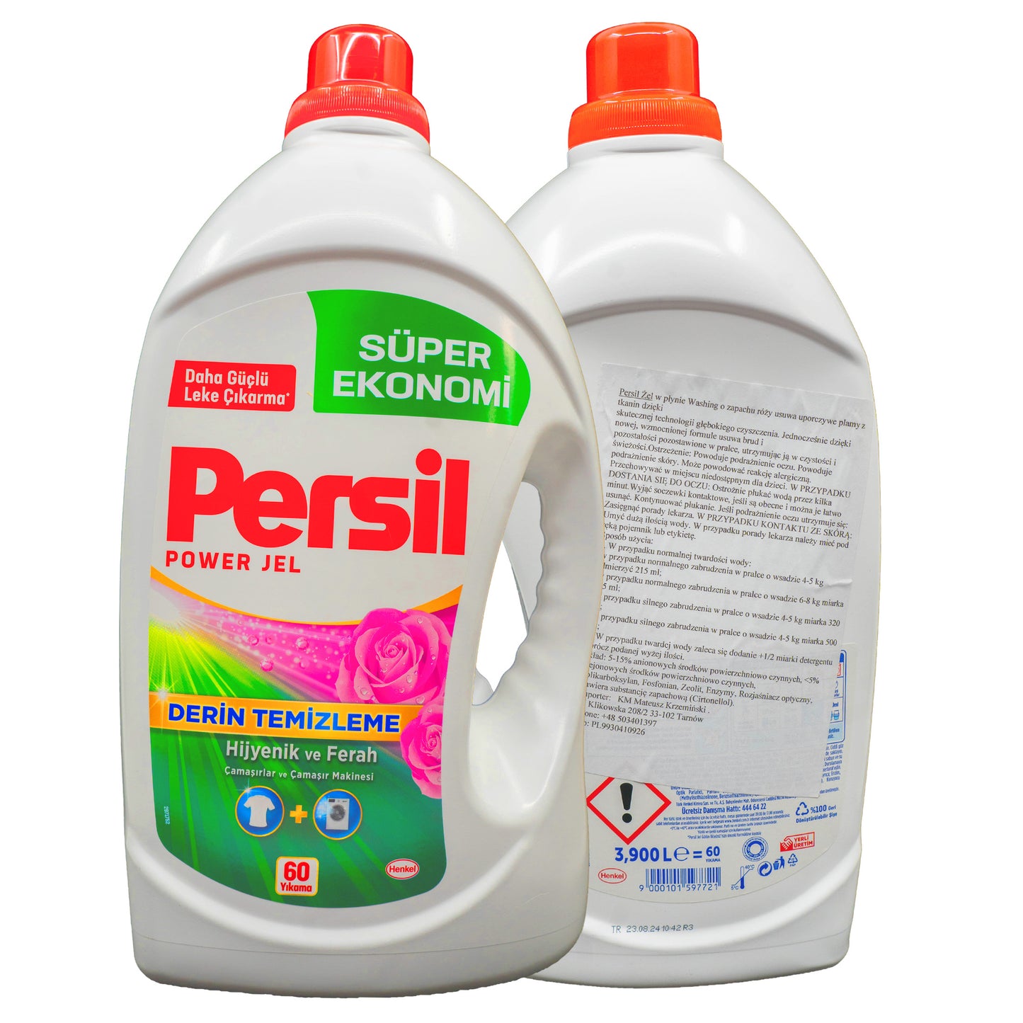 Żel do prania białego Persil Deep Clean 3,9 l różany