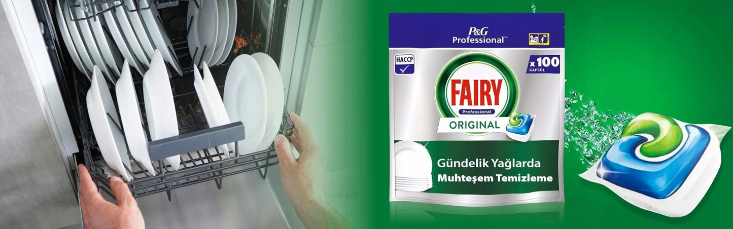 Kapsułki do zmywarki Fairy Professional Original 100 szt