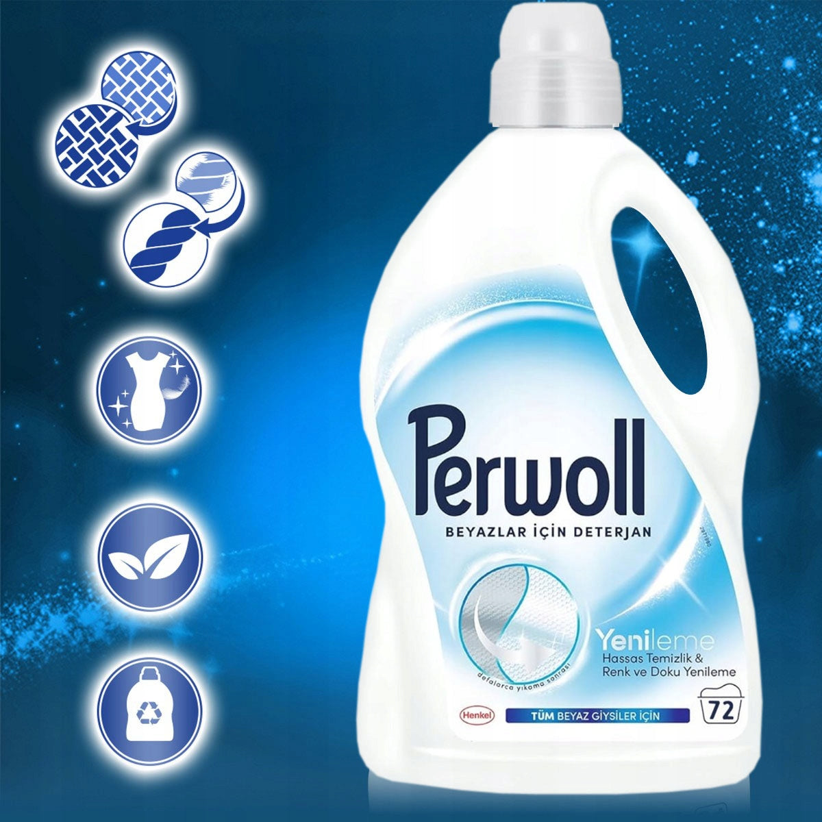 Płyn do prania białego Perwoll Renew White 3,96 L