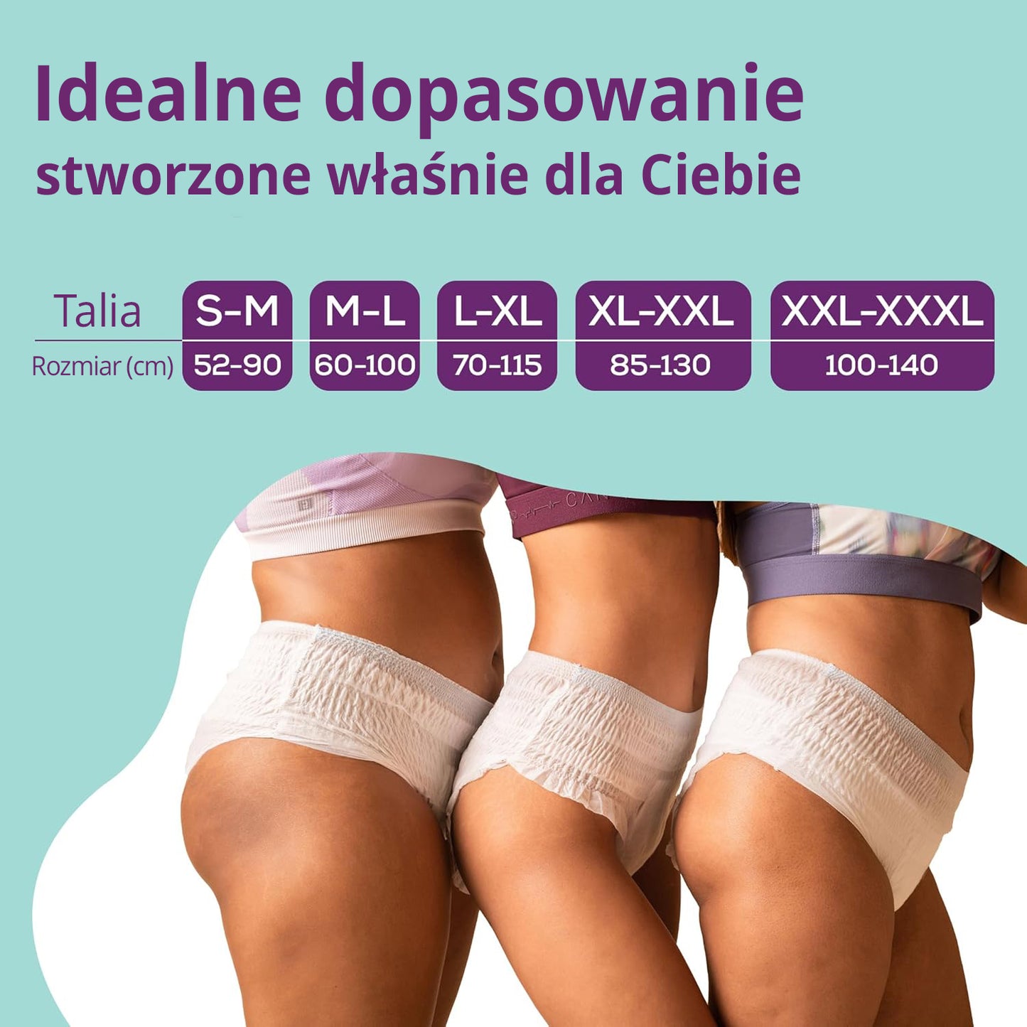 10 szt. - Majtki chłonne menstruacyjne dla Kobiet  - EVEREVE