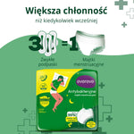10 szt. - Nocne majtki chłonne menstruacyjne antybakteryjne dla kobiet - EVEREVE