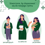 10 szt. - Nocne majtki chłonne menstruacyjne antybakteryjne dla kobiet - EVEREVE