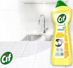Mleczko do czyszczenia CIF Cleanboost uniwersalne - 10x cytryna 500 ml