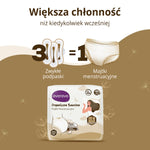 10 szt. - Nocne majtki chłonne menstruacyjne dla kobiet organiczna bawełna - EVEREVE