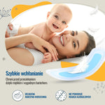 10 szt Podkłady poporodowe podpaski dla mam w okresie połogu chłonne LuvLap