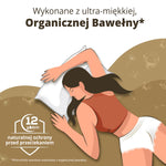 10 szt. - Nocne majtki chłonne menstruacyjne dla kobiet organiczna bawełna - EVEREVE