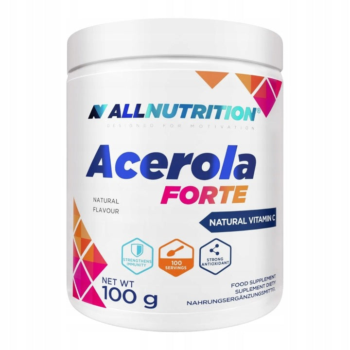 ALLNUTRITION Acerola Forte 100g 100 porcji naturalna witamina C odporność