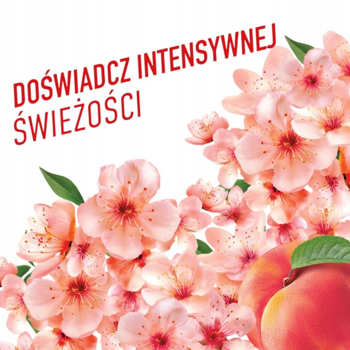 Ajax Płyn do Mycia Podłóg Kwiat brzoskwini 1L Bez Smug 24h Zapachu