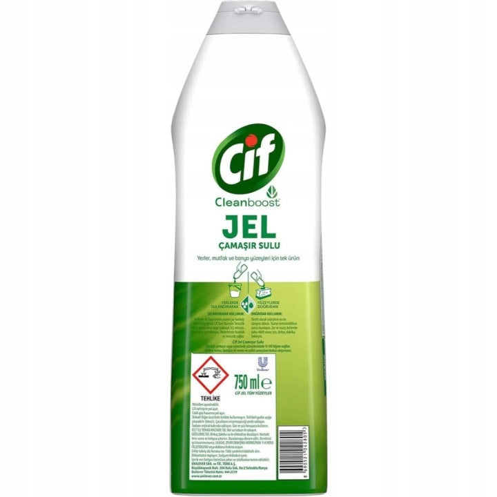 CIF Cleanboost Żel Uniwersalny 750 ml do czyszczenia powierzchni