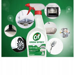 CIF Krem Spray 750 ml Uniwersalny z Amoniakiem Na Tłuszcz do czyszczenia