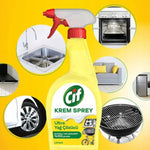 CIF Krem Spray 750 ml cytrynowy Uniwersalny Na Tłuszcz do czyszczenia