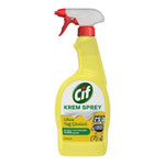 CIF Krem Spray 750 ml cytrynowy Uniwersalny Na Tłuszcz do czyszczenia