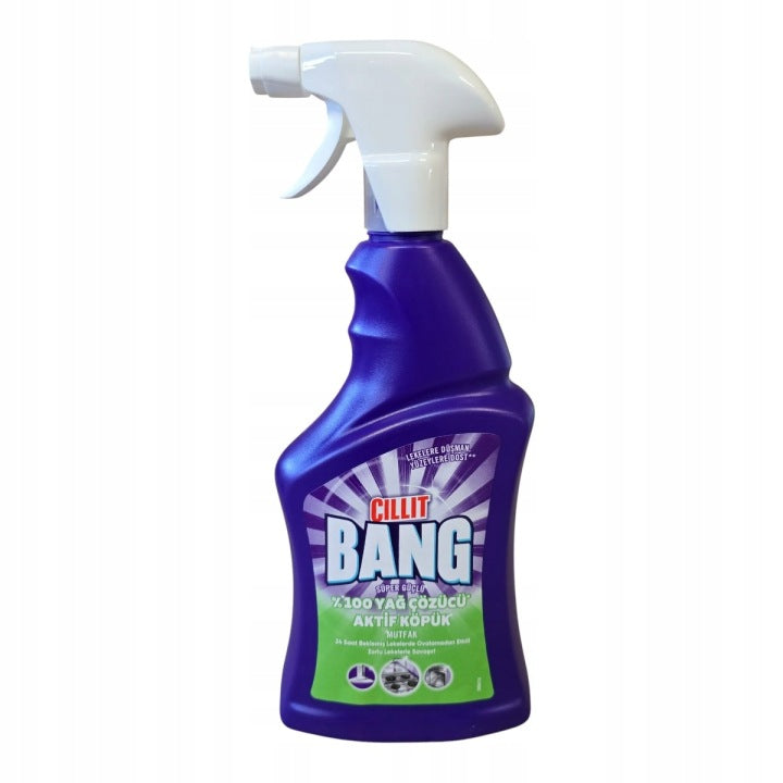 Cillit Bang Spray do Kuchni 750 ml silny Tłuszcz Brud Aktywna Piana