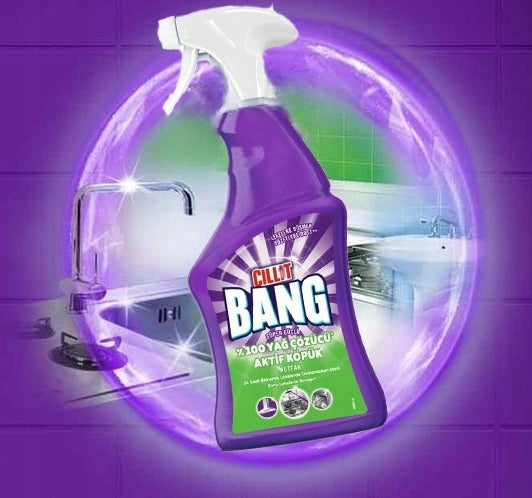 Cillit Bang Spray do Kuchni 750 ml silny Tłuszcz Brud Aktywna Piana