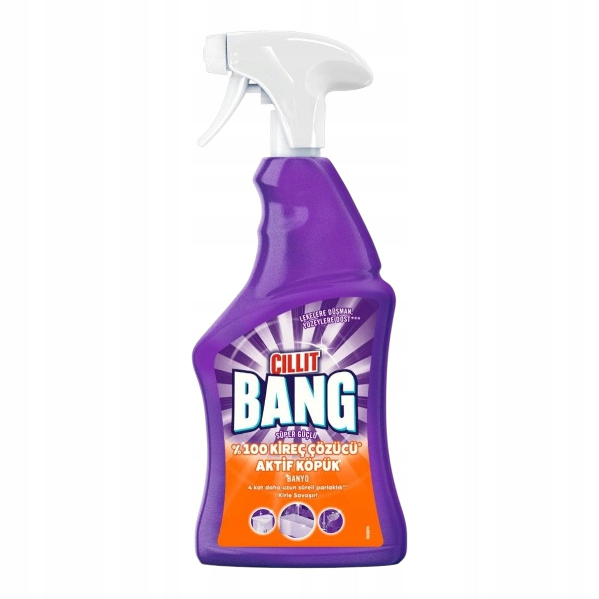 Cillit Bang Zero Kamienia Spray do Łazienki 750 ml Usuwa Kamień osad