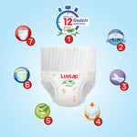 Pieluchomajtki dla dzieci LuvLap z aloesem 12h ochrony