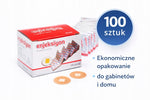 EASYFLOW Plastry okrągłe punktowe cieliste na znamiona, pieprze 100szt
