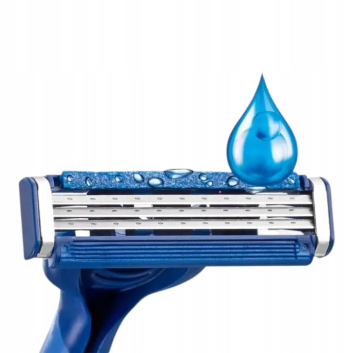 Gillette Blue3 Plus Maszynka do Golenia jednorazowa 3 Ostrza Komfort Precyzja