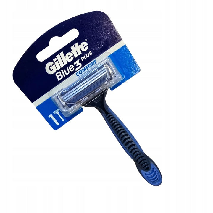 Gillette Blue3 Plus Maszynka do Golenia jednorazowa 3 Ostrza Komfort Precyzja