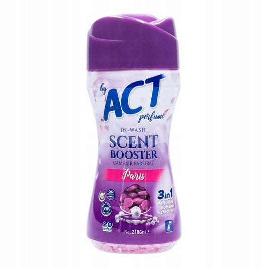 Granulki zapachowe perełki do prania booster ACT Perfume 3w1 Paris 210 g
