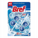 Kostki zawieszki do wc toalety Bref Power Aktiv Ocean 2x50g morski