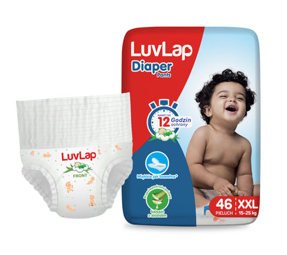 Pieluchomajtki dla dzieci LuvLap z aloesem 12h ochrony