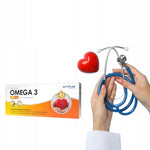 Omega 3 1000 mg 60 kapsułek Activlab serce mózg odporność widzenie