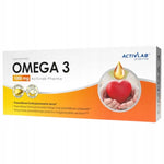 Omega 3 1000 mg 60 kapsułek Activlab serce mózg odporność widzenie