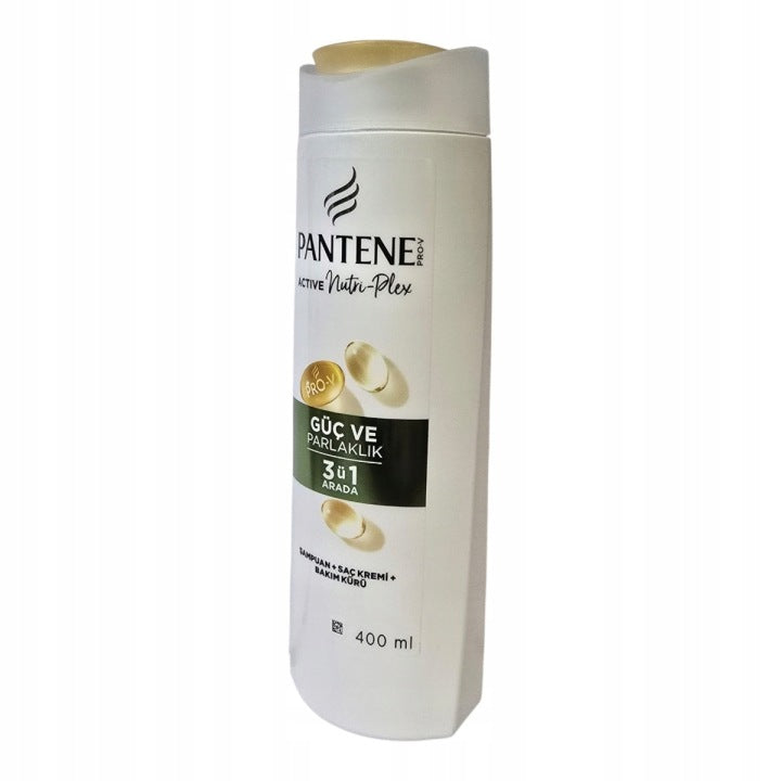 Pantene Pro-V 3w1 Szampon Odżywka Moc i blask 400ml włosy słabe matowe