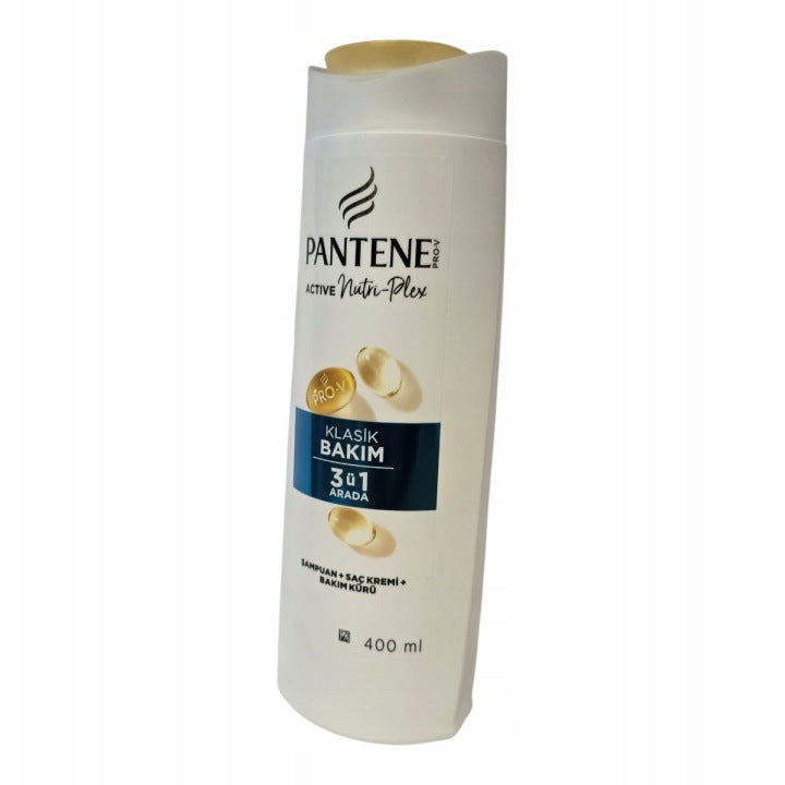 Pantene Pro-V Szampon 3 w 1 Classic Clean 400ml odżywienie nawilżenie