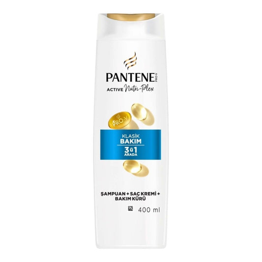 Pantene Pro-V Szampon 3 w 1 Classic Clean 400ml odżywienie nawilżenie