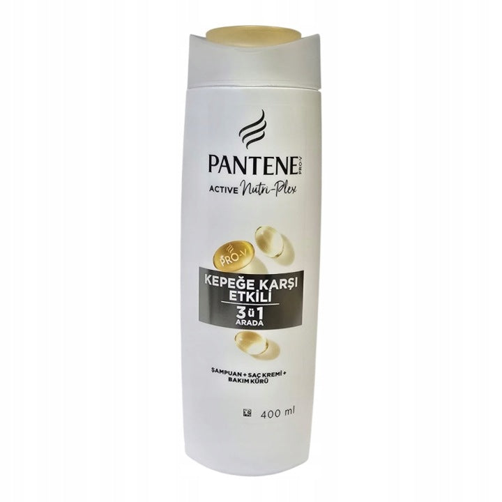 Pantene Pro-V Szampon 3 w 1 Przeciwłupieżowy 400ml odżywienie nawilżenie