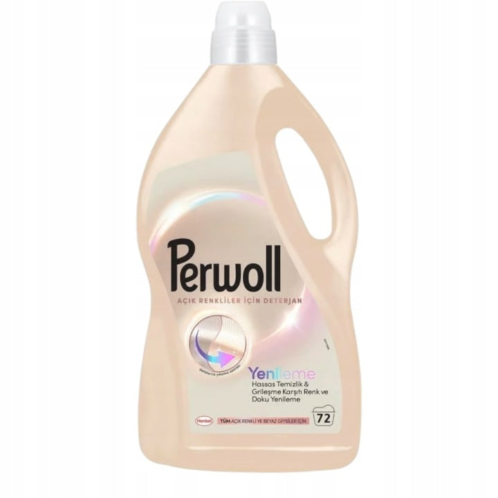 Płyn do Prania białych jasnych tkanin Perwoll Renew Light Colors 3,96 L