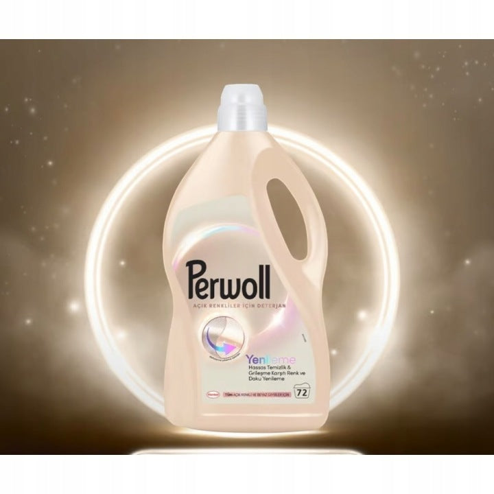 Płyn do Prania białych jasnych tkanin Perwoll Renew Light Colors 3,96 L