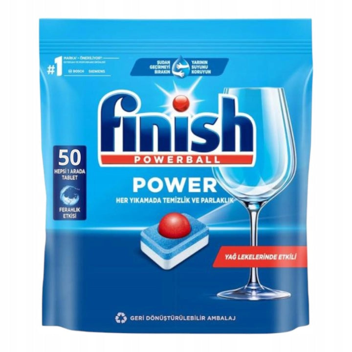 Tabletki do zmywarki Finish Power Essential mega opakowanie 50 sztuk
