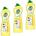 Mleczko do czyszczenia CIF Cleanboost uniwersalne - 3x cytryna 500 ml